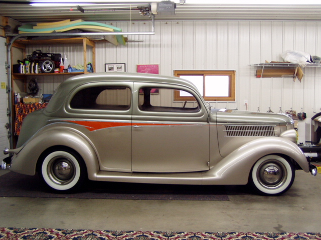 1936 Ford Custom Interior