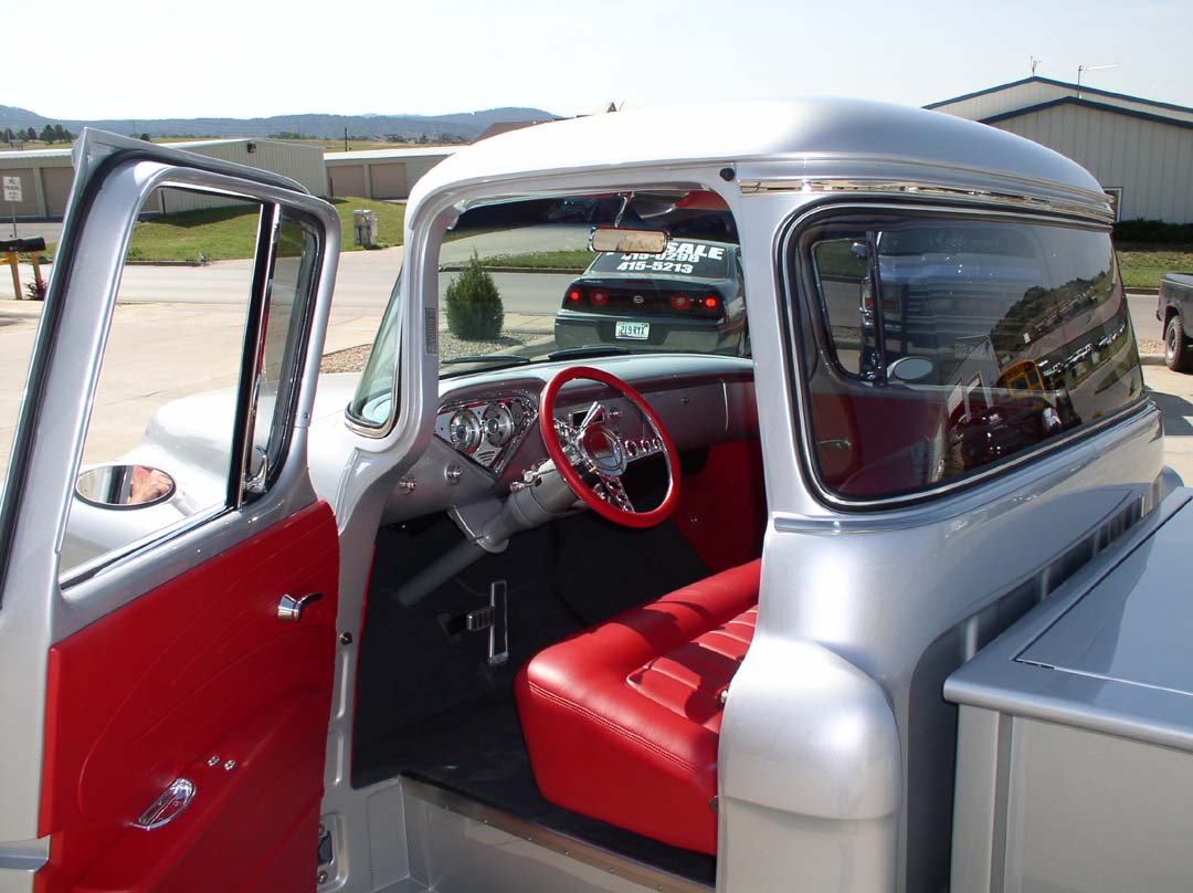 1955 Chevy Stepside Interior Webers Custom Interiors